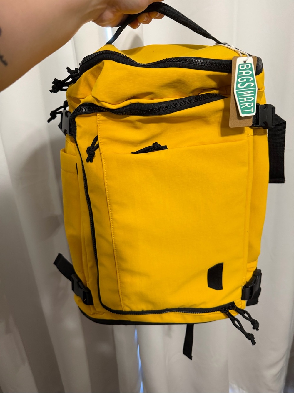 Bagsmart Blast 28L Travel Backpack Yellow